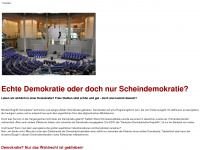 realdemokratie.de Webseite Vorschau