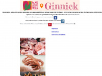 ginnick.de Webseite Vorschau