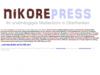 nikorepress.de Webseite Vorschau