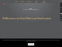 baerenbern.ch Webseite Vorschau