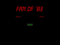 fanof83.de Webseite Vorschau