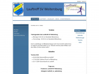 lauftreff-svweitersburg.de Webseite Vorschau
