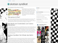 skatoon-syndikat.de Webseite Vorschau