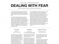 dealing-with-fear.de Thumbnail