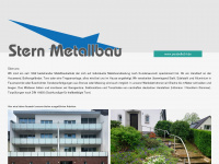 stern-metallbau.de Webseite Vorschau