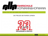 fahrschulehofmann-hofmann.de Webseite Vorschau