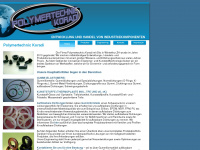 polymertechnic.com Webseite Vorschau