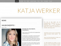 katja-werker.com Webseite Vorschau