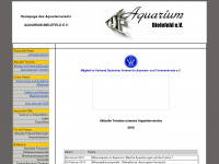 aquarienverein-bielefeld.de Webseite Vorschau