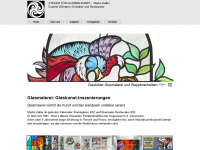 glasmalkunst.ch Webseite Vorschau