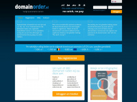 domainorder.nl Webseite Vorschau