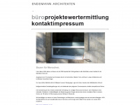 endemann-architekt.de Webseite Vorschau