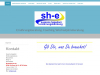 sh-e.de Webseite Vorschau