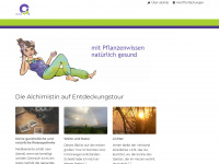 alcimia.de Webseite Vorschau
