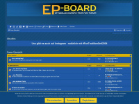 ep-board.de Webseite Vorschau