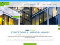 isar-clean.de Webseite Vorschau