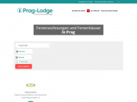 prag-lodge.com Webseite Vorschau