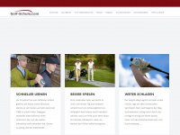 golf-schule.com Webseite Vorschau