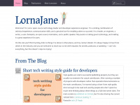 lornajane.net Webseite Vorschau