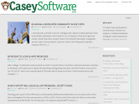 caseysoftware.com Webseite Vorschau