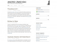 zmievski.org Webseite Vorschau