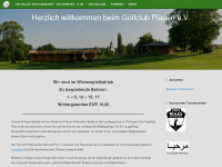 golfclub-plauen.de Webseite Vorschau