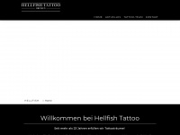 hellfishtattoo.de Webseite Vorschau