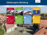 staedteregion-nuernberg.de Webseite Vorschau