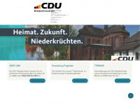 cdu-niederkruechten.de Webseite Vorschau