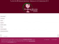 kueveler-weinshop.de Webseite Vorschau