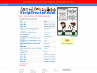 stripcreator.com Webseite Vorschau