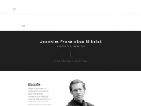 joachim-nikolai.com Webseite Vorschau