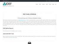 idef.com Webseite Vorschau