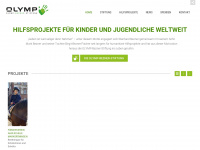 olymp-bezner-stiftung.de Webseite Vorschau