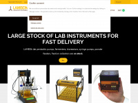 lambda-instruments.com Webseite Vorschau
