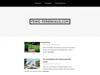 fewo-ferienhaus.com Webseite Vorschau