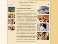 muskatzine.de Webseite Vorschau