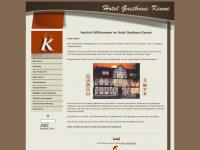 hotel-gasthaus-keune.de Webseite Vorschau
