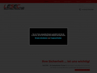 lesec.ch Webseite Vorschau