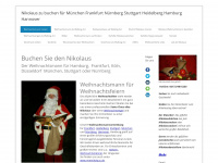 weihnachtsmann-nikolaus.de Webseite Vorschau