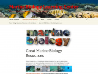 marinebiology.org Webseite Vorschau