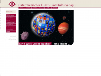 kunstundkulturverlag.at Webseite Vorschau