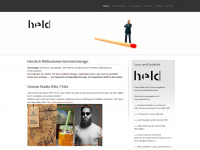 held-design.com Webseite Vorschau