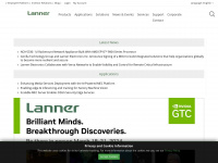 lannerinc.com Webseite Vorschau