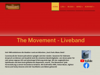 the-movement.de Webseite Vorschau