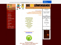 die-loewenbande.de.tl Webseite Vorschau