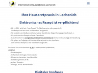 hausarzt-lechenich.de Webseite Vorschau