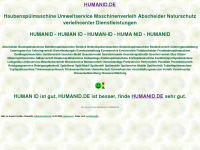 humanid.de Webseite Vorschau