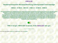 hwco.de Webseite Vorschau