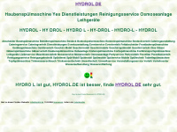 hydrol.de Webseite Vorschau